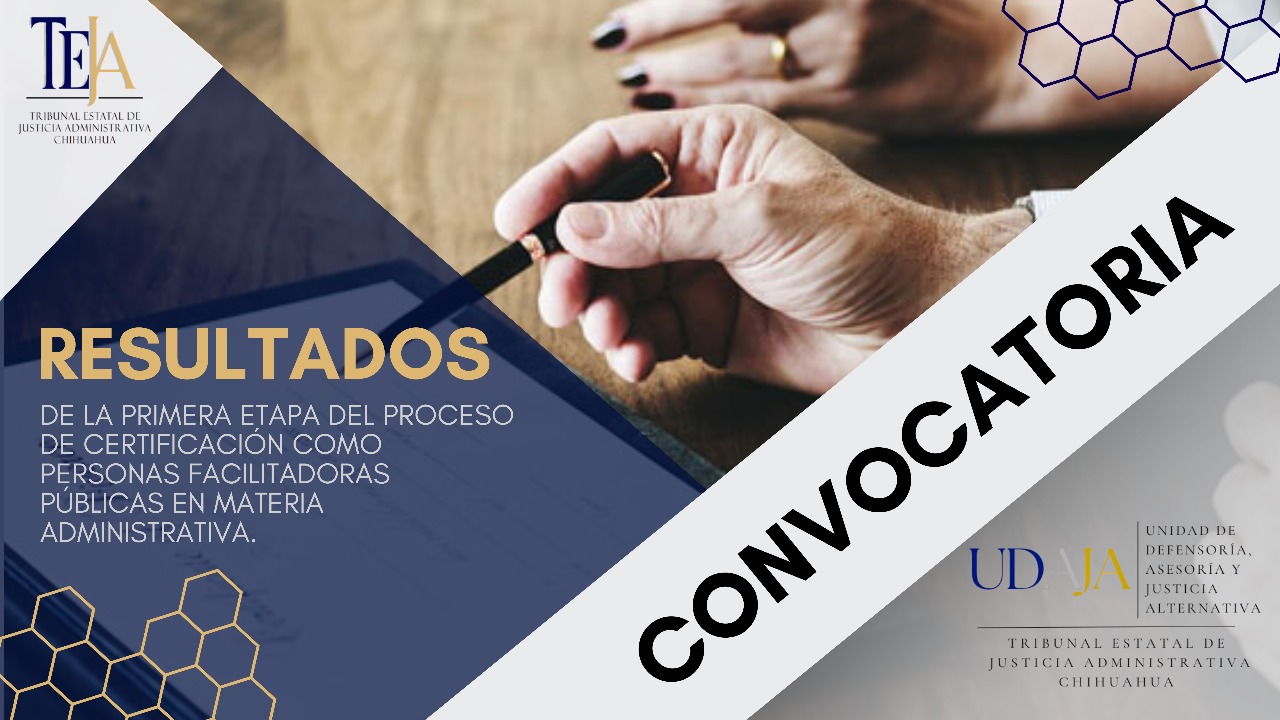 Resultados de la Primera Etapa del Proceso de Certificación como Personas Facilitadoras Públicas.